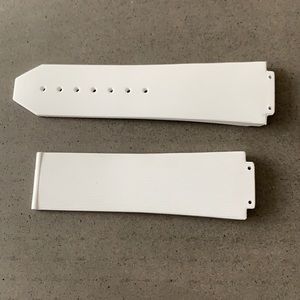 Hublot White Rubber Band